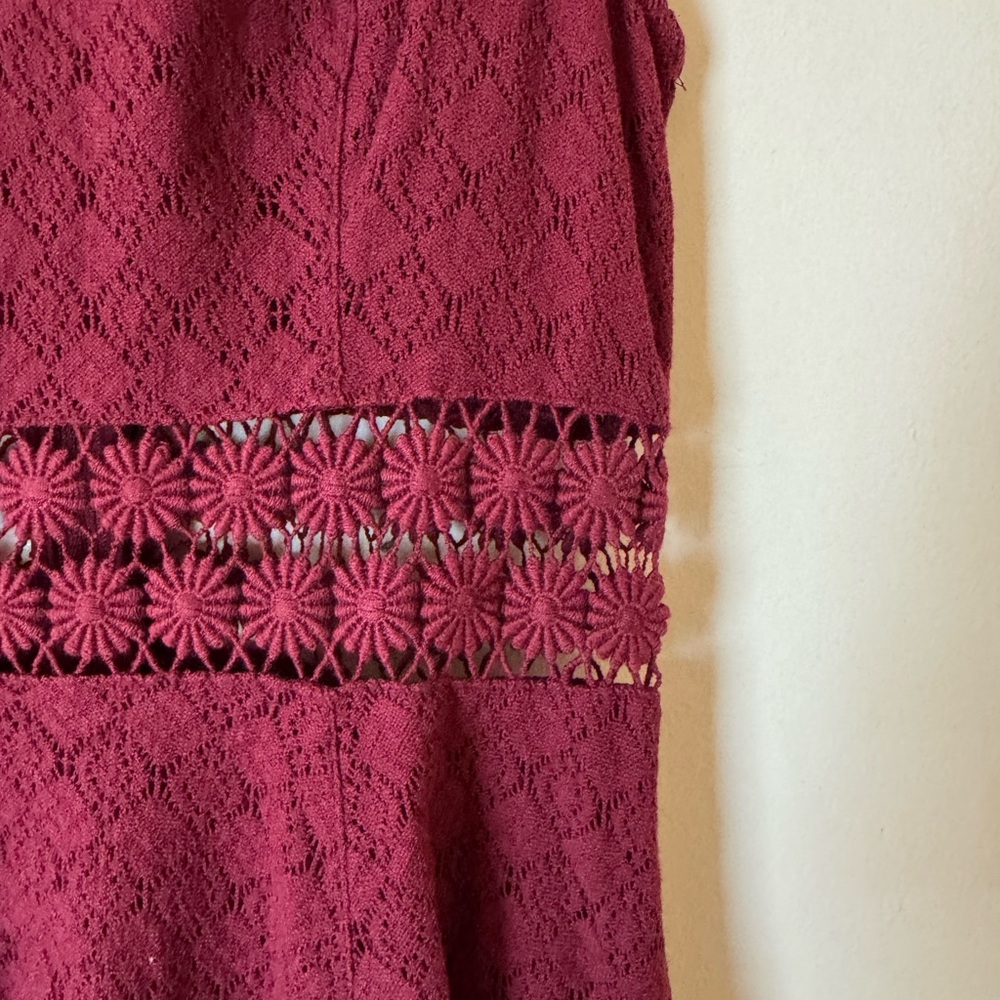 FREE PEOPLE lace dress - size 4 - EUC - Picture 2 of 3